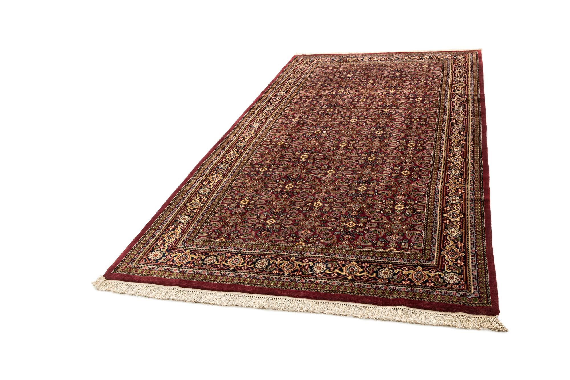 6' 1 x 10' 9 Hand Knotted Bidjar Wool Runner Rug