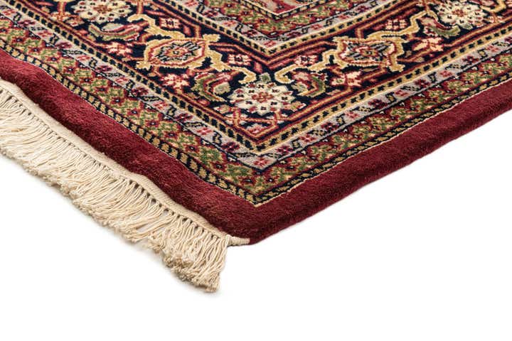 185cm x 330cm Handgeknoopt Bidjar Wol Loper Vloerkleed
