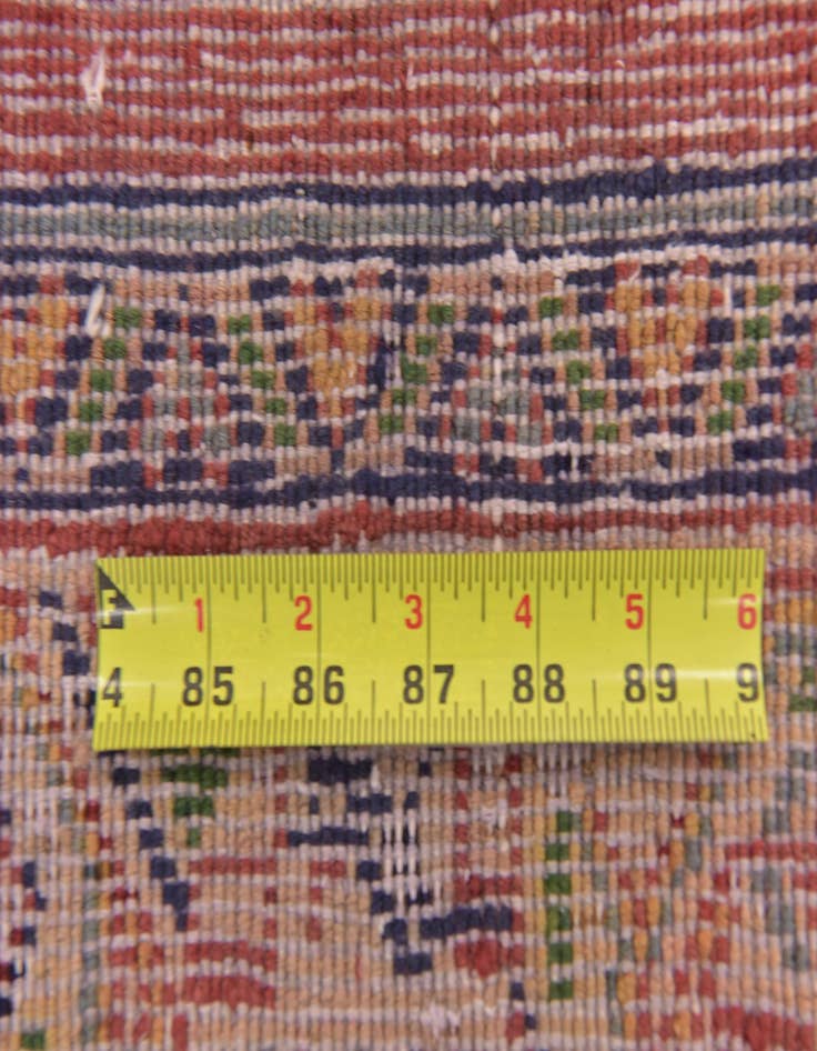 Detail image of 3' 8 x 10' 3  Hand Knotted Botemir Persian Wool Runner Rug