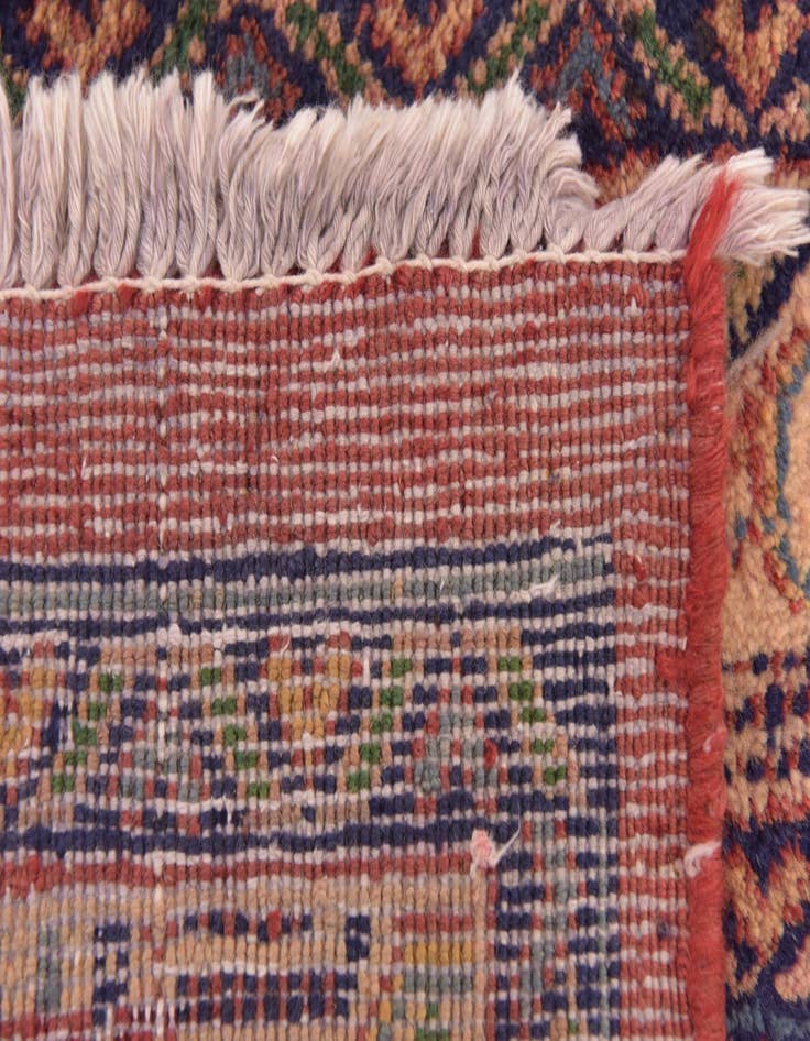 Detail image of 3' 8 x 10' 3  Hand Knotted Botemir Persian Wool Runner Rug