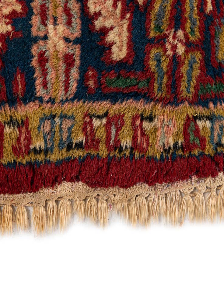 Detail image of 2' 7 x 11' 1  Hand Knotted Gharajeh Wool Runner Rug