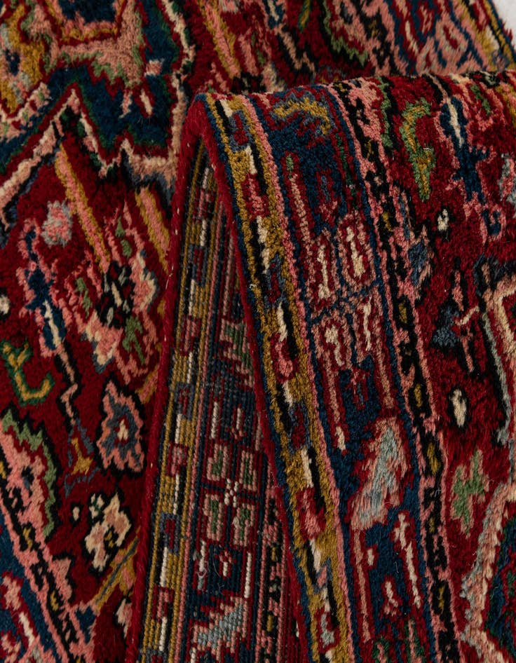 Detail image of 2' 7 x 11' 1  Hand Knotted Gharajeh Wool Runner Rug