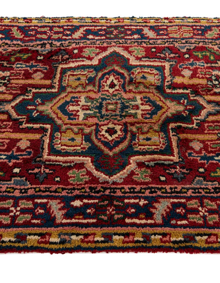 Detail image of 2' 7 x 11' 1  Hand Knotted Gharajeh Wool Runner Rug