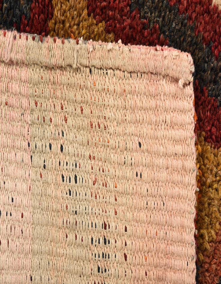 Detail image of 2' 10 x 11' 1  Hand Knotted Hamedan Persian Wool Runner Rug