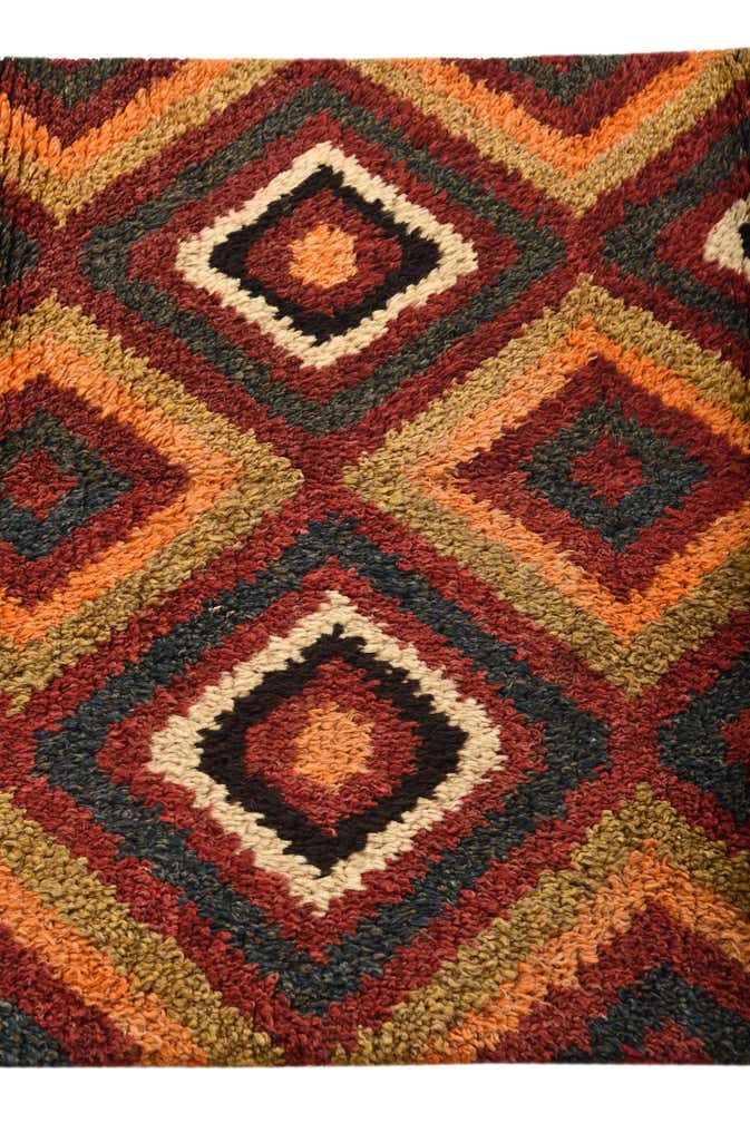 2' 10 x 11' 1 Hand Knotted Hamedan Persian Wool Runner Rug
