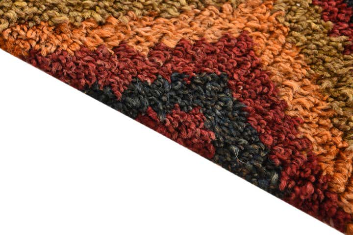 2' 10 x 11' 1 Hand Knotted Hamedan Persian Wool Runner Rug