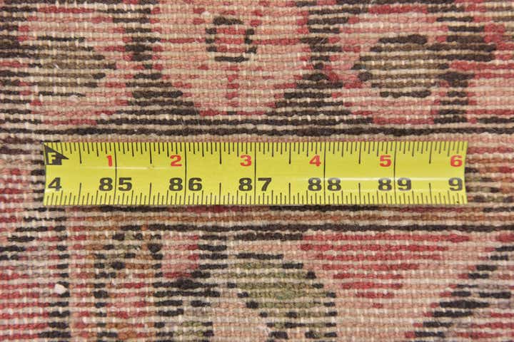 3' 6 x 9' 10 Hand Knotted Hossainabad Persian Wool Runner Rug