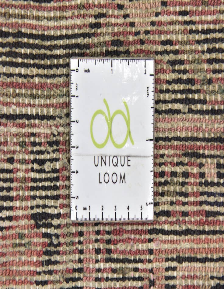 Detail image of 3' 8 x 10' 6  Hand Knotted Hossainabad Persian Wool Runner Rug