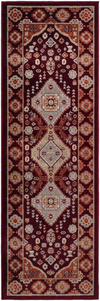 60cm x 185cm Kamala Washable Läufer Teppich