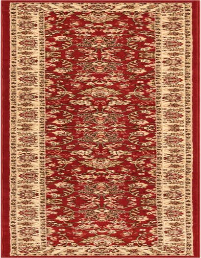 Detail image of 2' 7 x 13' Kashan Design Runner Rug