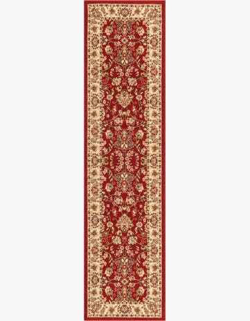 2' 7 x 10' Kashan Design Runner Rug