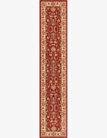 2' 7 x 13' Kashan Design Runner Rug