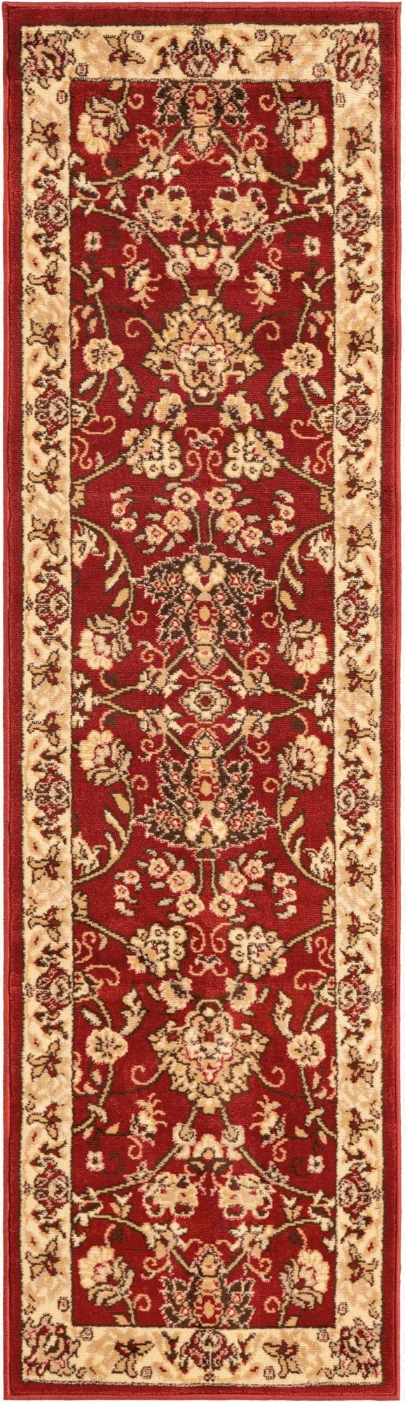 2' x 7' Kashan Design Runner Rug