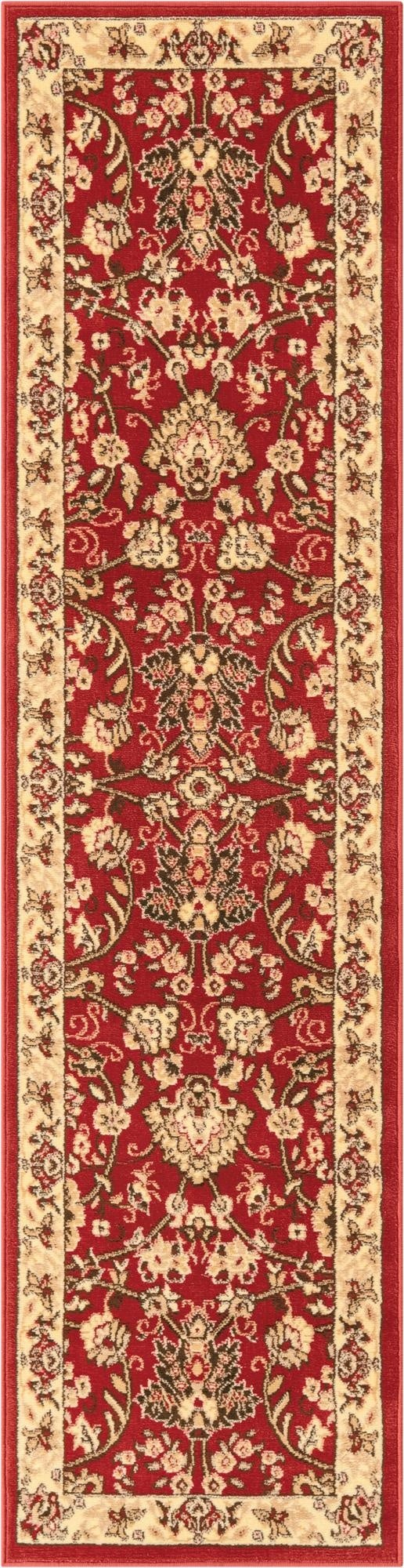 2' x 8' 2 Kashan Design Runner Rug