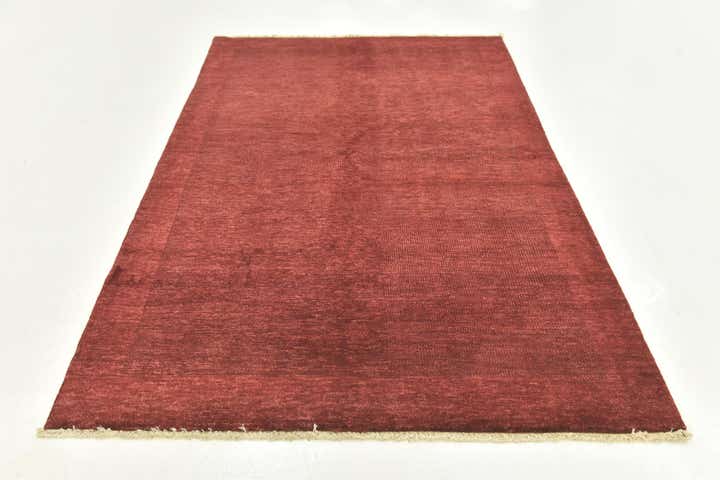 4' 8 x 10' 4 Hand Knotted Kashkuli Gabbeh Wool Runner Rug