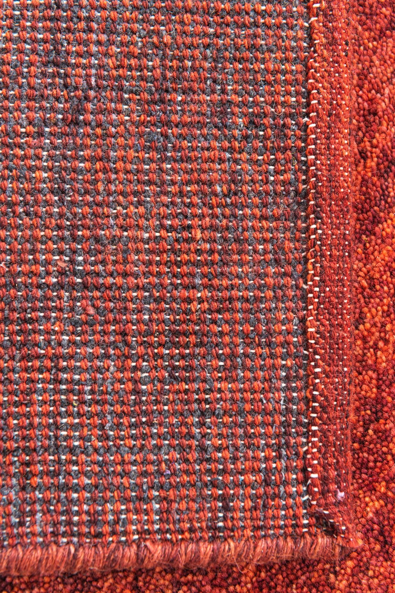 2' 5 x 4' 7 Hand Knotted Kashkuli Gabbeh Wool Runner Rug
