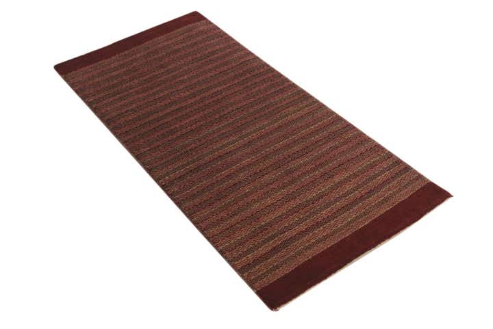 2' 3 x 4' 8 Hand Knotted Kashkuli Gabbeh Oriental Wool Runner Rug