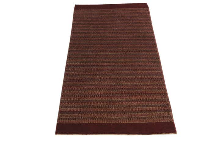 2' 3 x 4' 8 Hand Knotted Kashkuli Gabbeh Oriental Wool Runner Rug