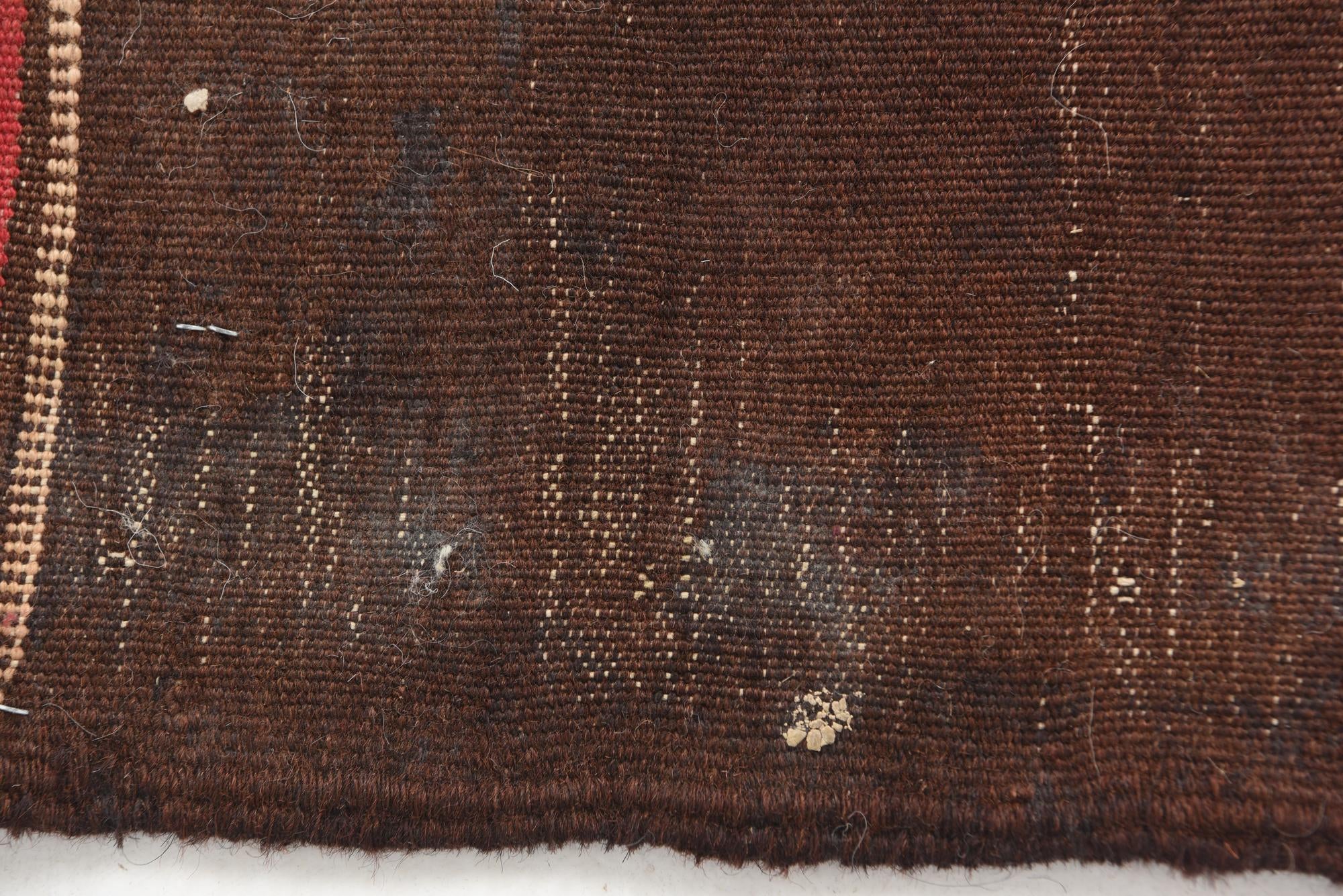 2' 4 x 8' 1 Hand Woven Kilim Afghan Wool Runner Rug