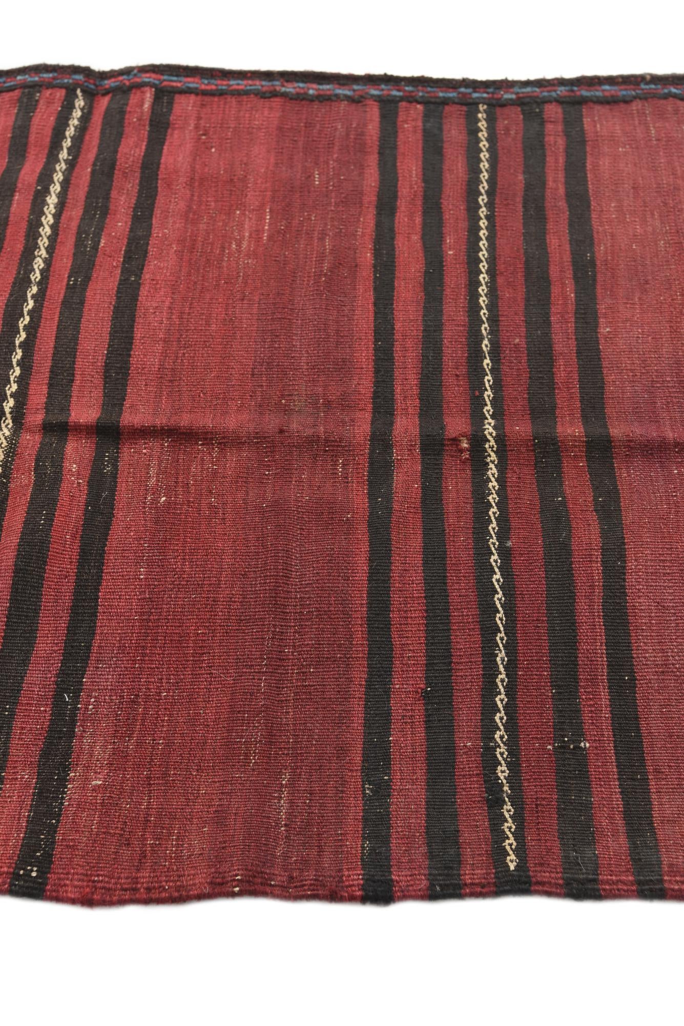 3' x 11' 9 Hand Woven Kilim Afghan Wool Runner Rug