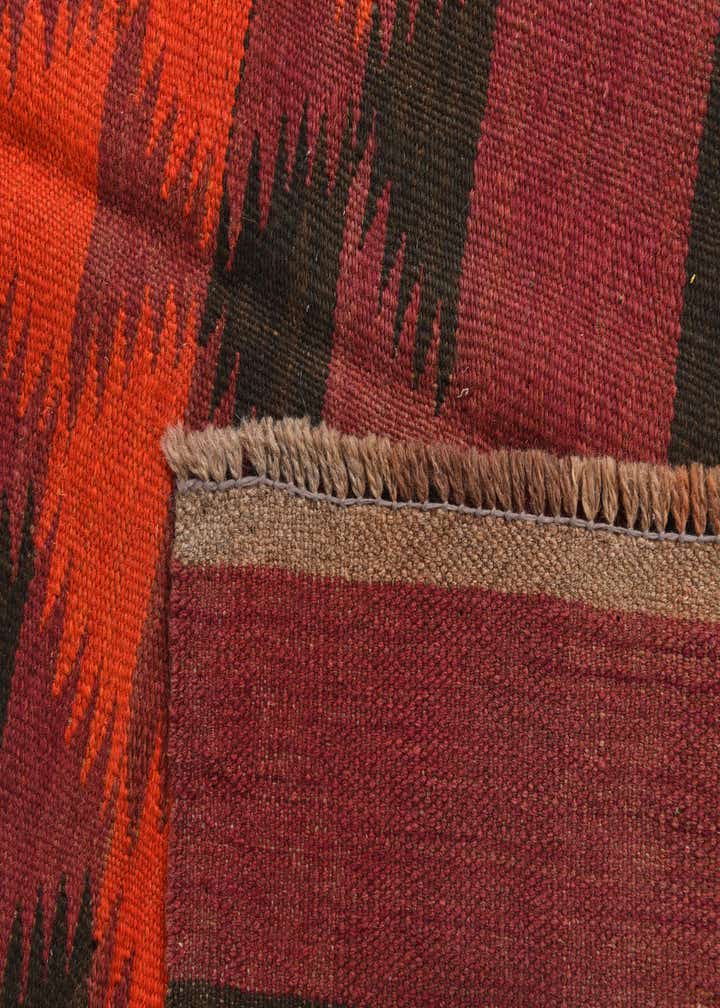 4' 2 x 9' Hand Woven Kilim Afghan Wool Runner Rug