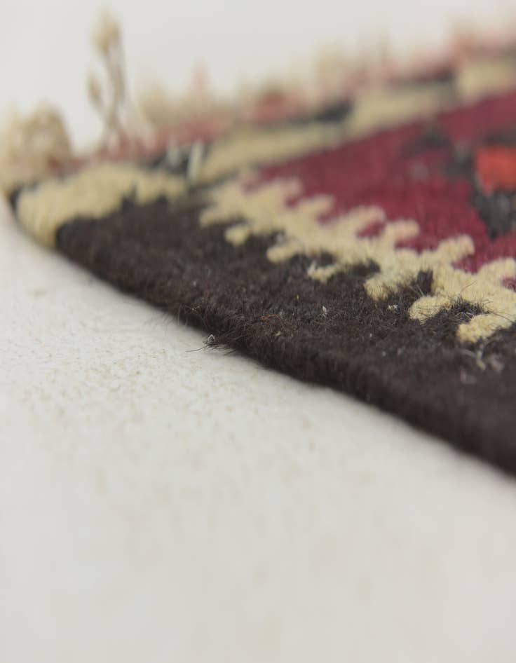 Detail image of 4' x 9' 4  Hand Woven Kilim Fars Wool Runner Rug