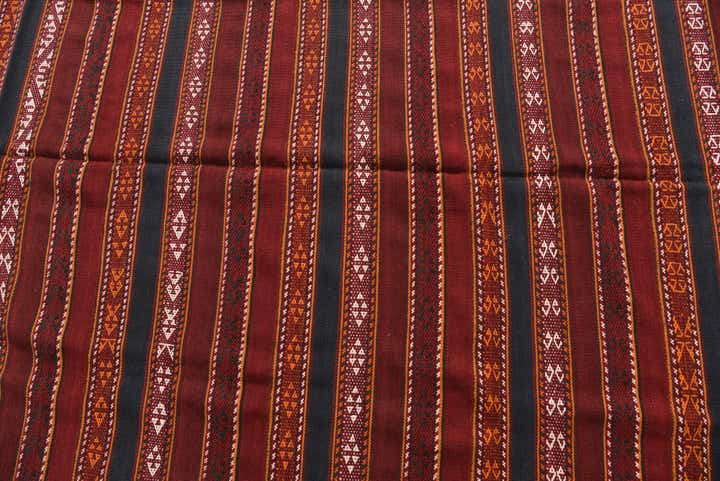 5' 9 x 12' Hand Knotted Kilim Fars Persian Wool Runner Rug