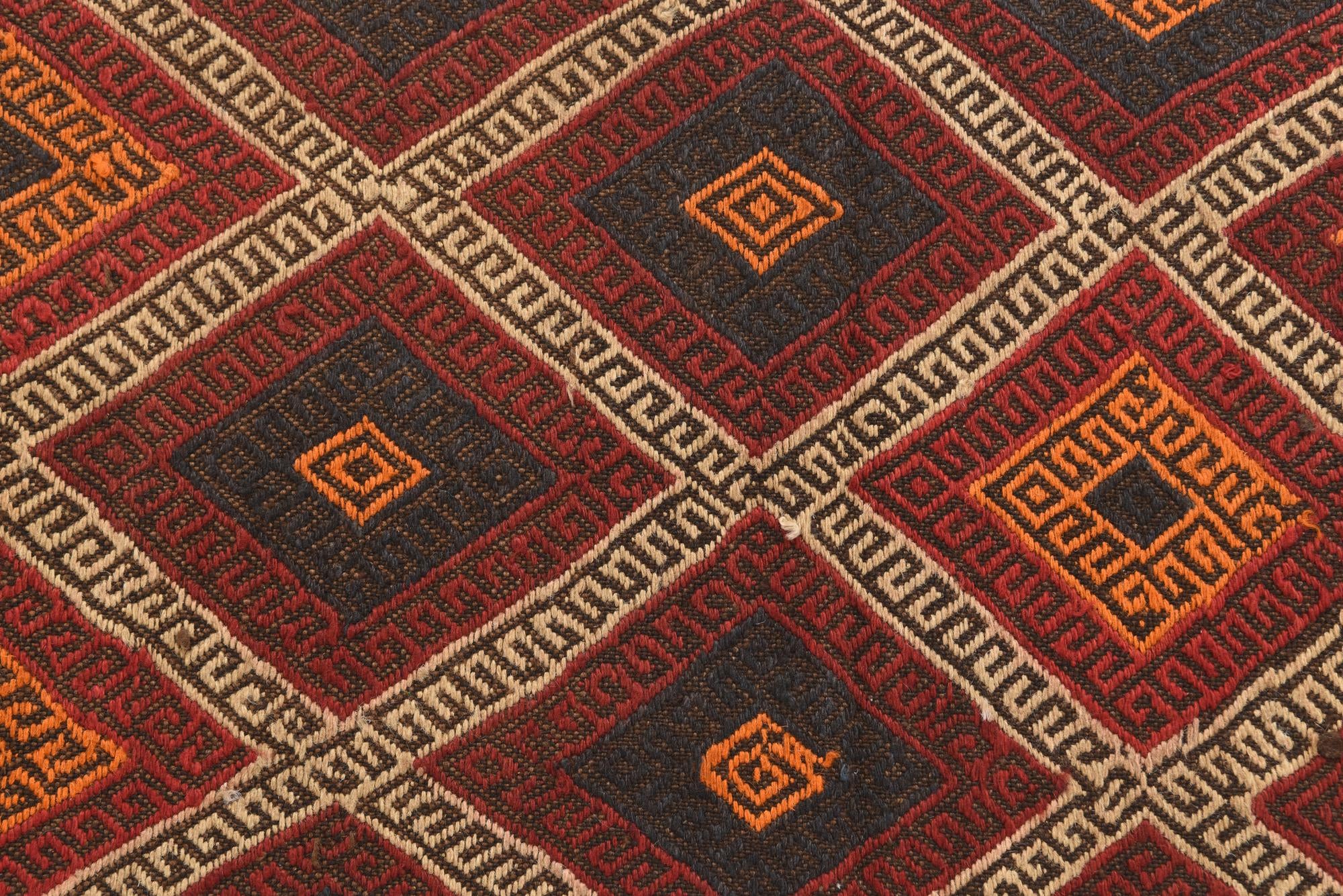 2' 5 x 10' Hand Knotted Kilim Fars Persian Wool Runner Rug