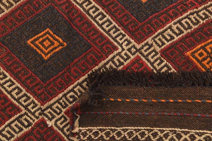 75cm x 305cm Handgeknüpft Kilim Fars Persisch Wolle Läufer Teppich
