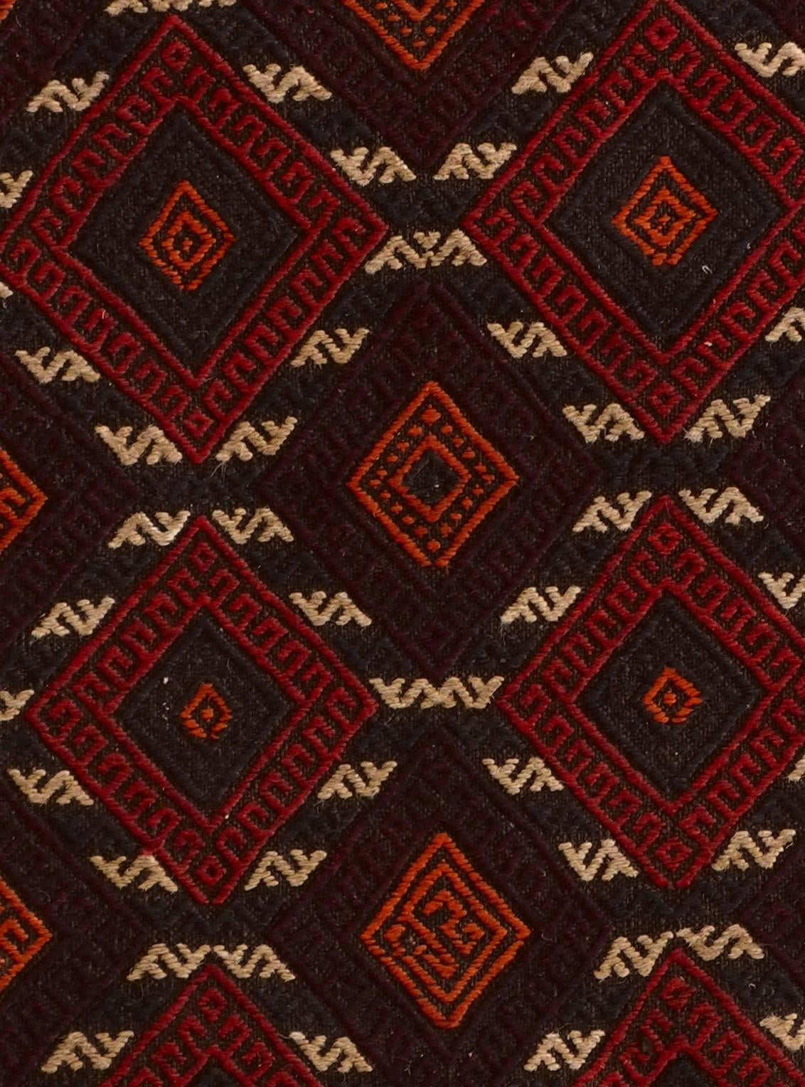 2' 1 x 8' 1 Hand Knotted Kilim Fars Persian Wool Runner Rug