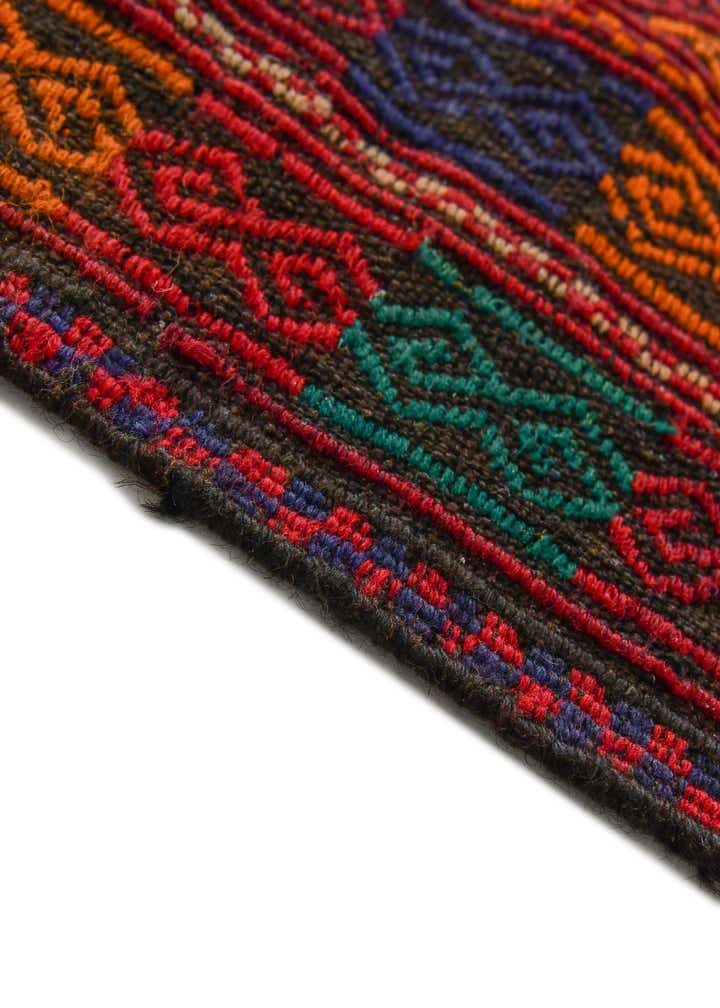 2' 1 x 7' 8 Hand Knotted Kilim Fars Persian Wool Runner Rug