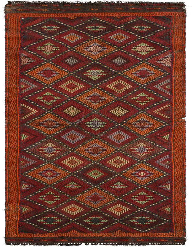 2' 2 x 7' 8 Hand Knotted Kilim Fars Persian Wool Runner Rug