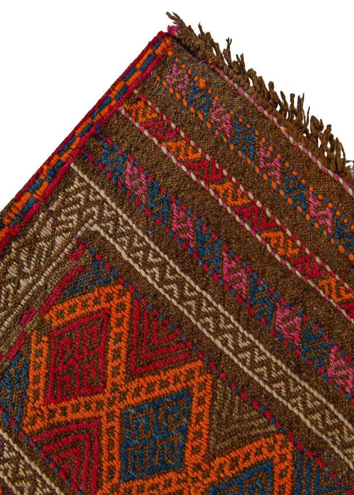 2' 3 x 8' 4 Hand Knotted Kilim Fars Persian Wool Runner Rug