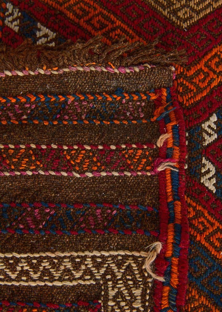 2' 3 x 8' 4 Hand Knotted Kilim Fars Persian Wool Runner Rug