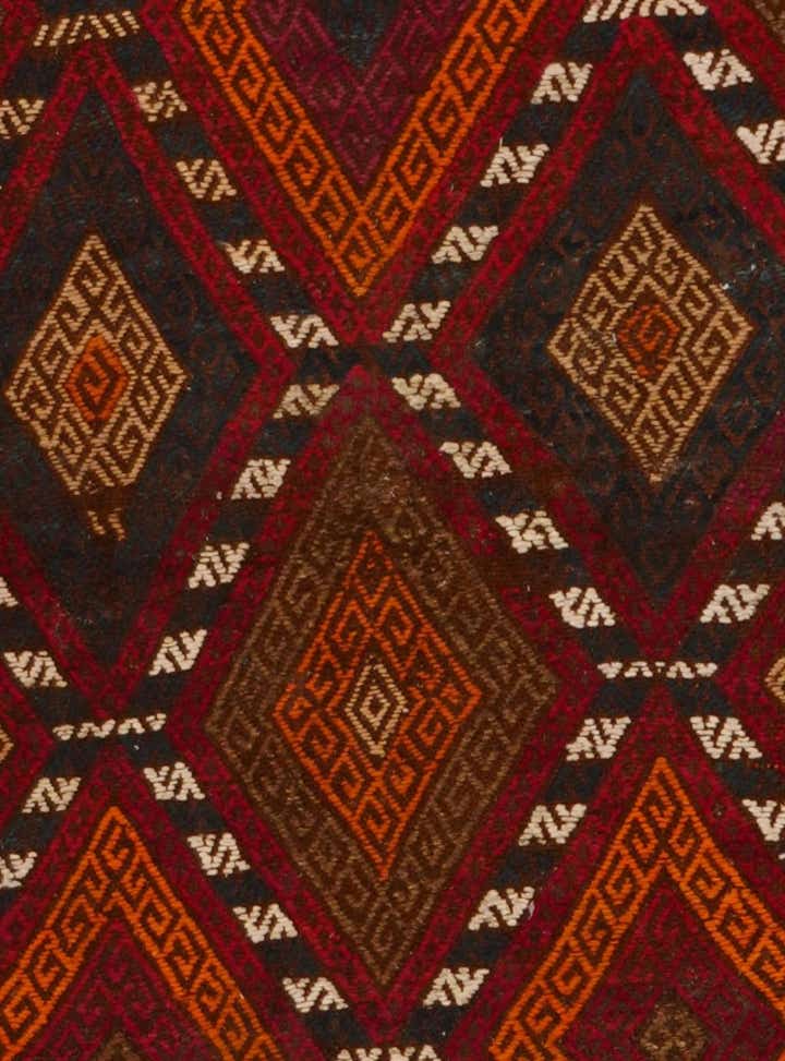 2' 3 x 8' 4 Hand Knotted Kilim Fars Persian Wool Runner Rug