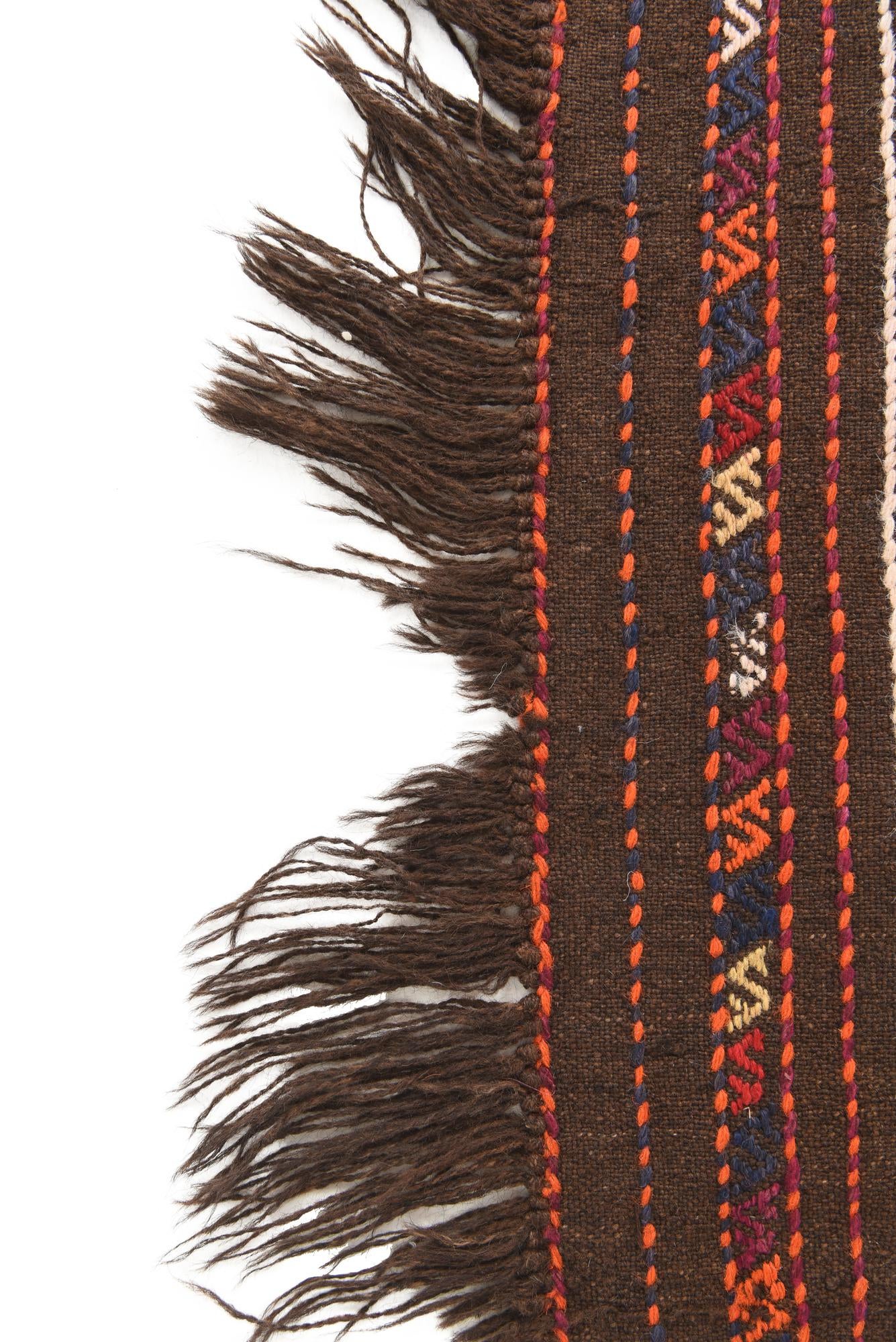 2' 4 x 10' 1 Hand Woven Kilim Fars Wool Runner Rug