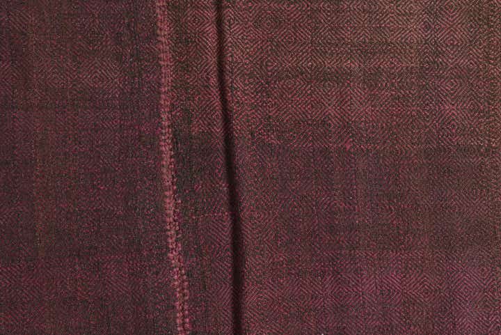 4' 7 x 10' 5 Hand Woven Kilim Fars Wool Runner Rug