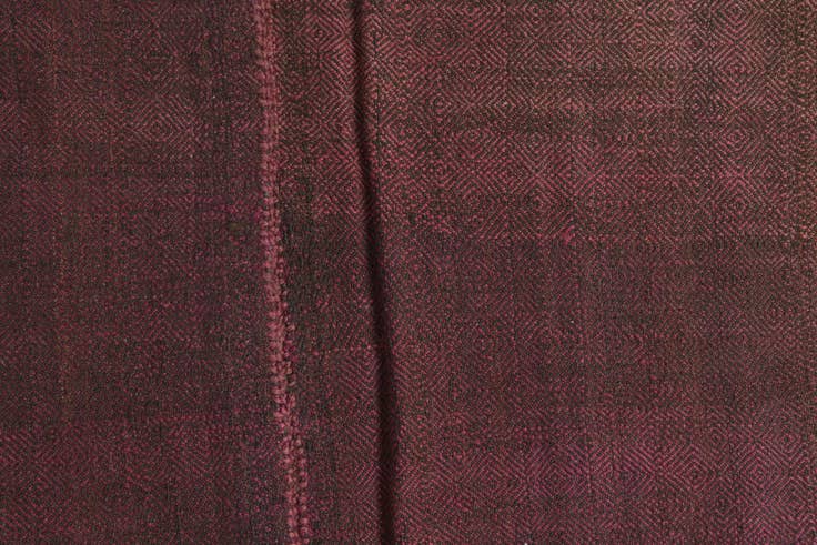 Detail image of 4' 7 x 10' 5 Hand Woven Kilim Fars Wool Runner Rug