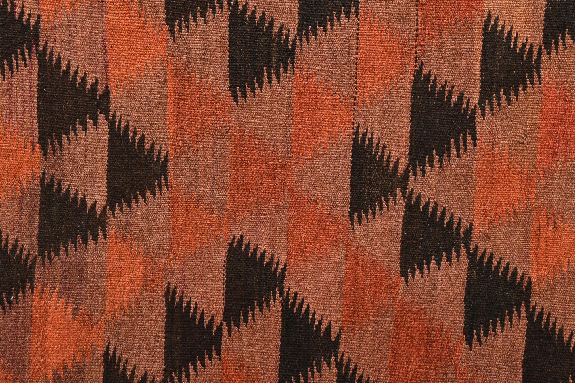 4' 8 x 15' 3 Hand Woven Kilim Fars Wool Runner Rug