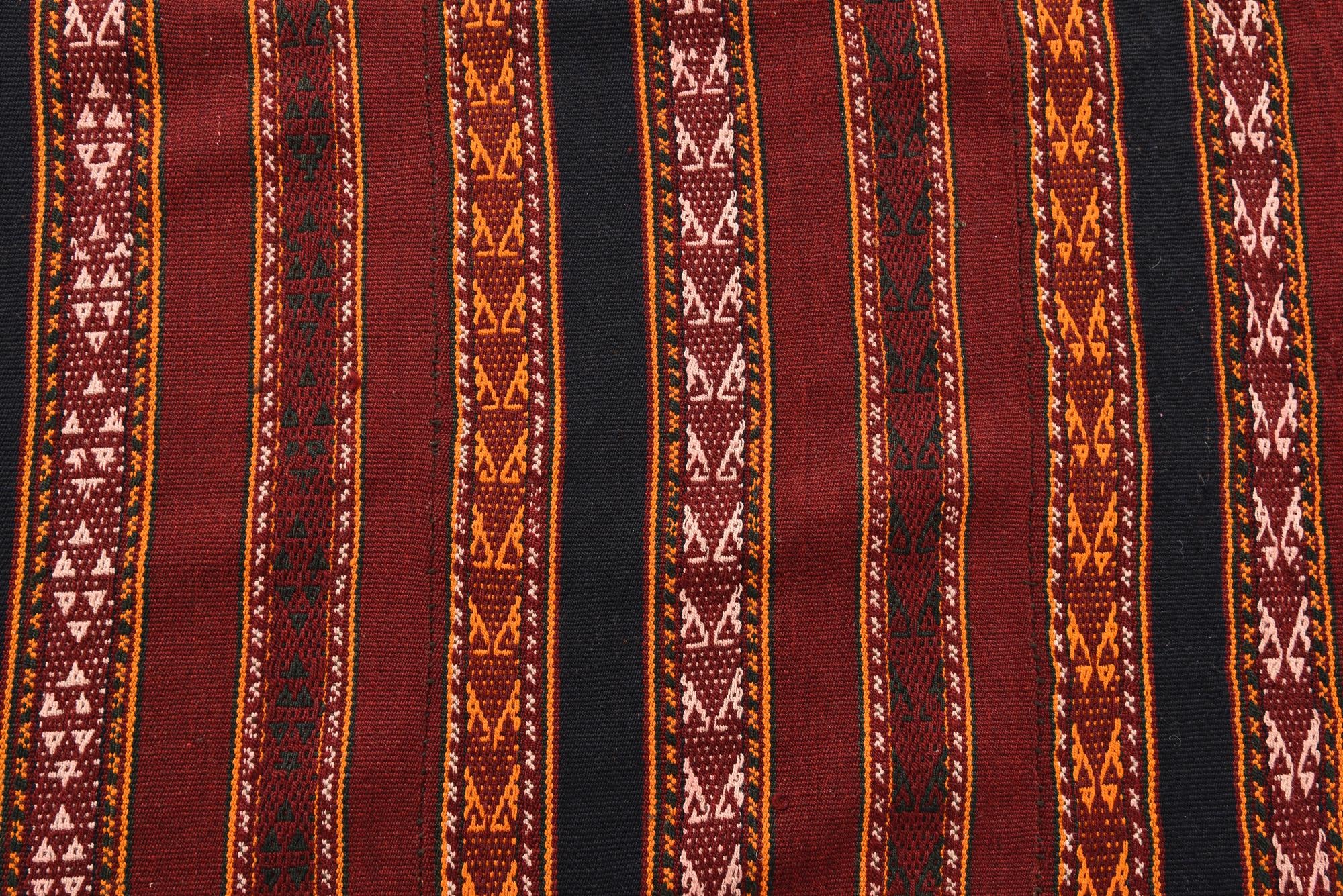 5' 4 x 11' 10 Hand Woven Kilim Fars Wool Runner Rug