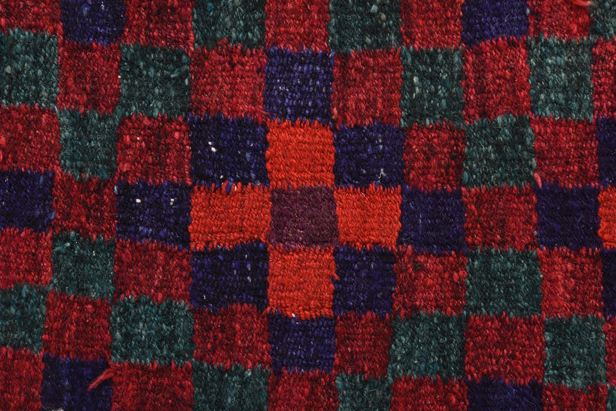 4' 5 x 9' 6 Hand Woven Kilim Fars Wool Runner Rug