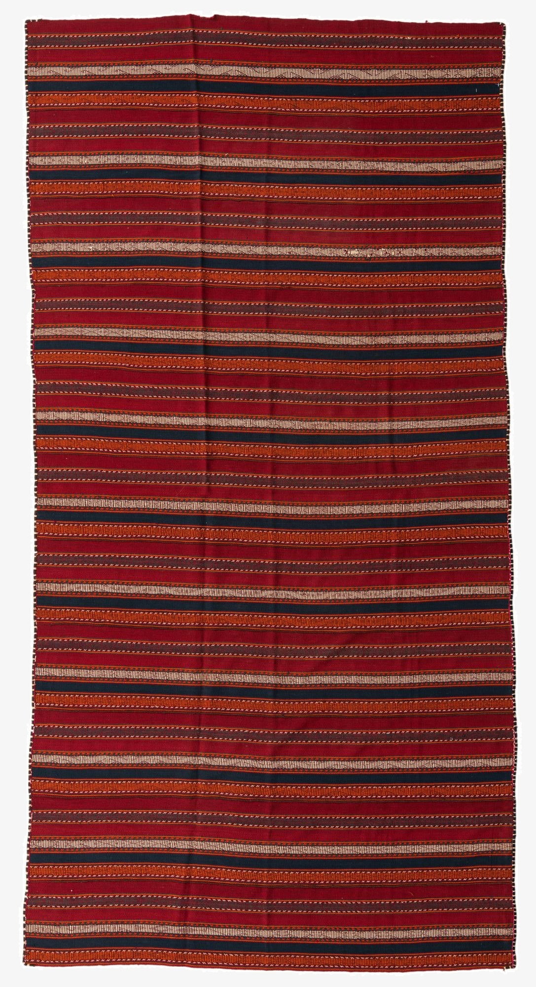 175cm x 355cm  Hand Knotted Kilim Fars Persian Wool Runner Rug