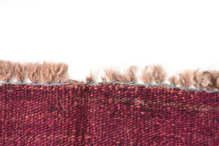 3' 9 x 10' 1 Hand Woven Kilim Modern Wool Runner Rug