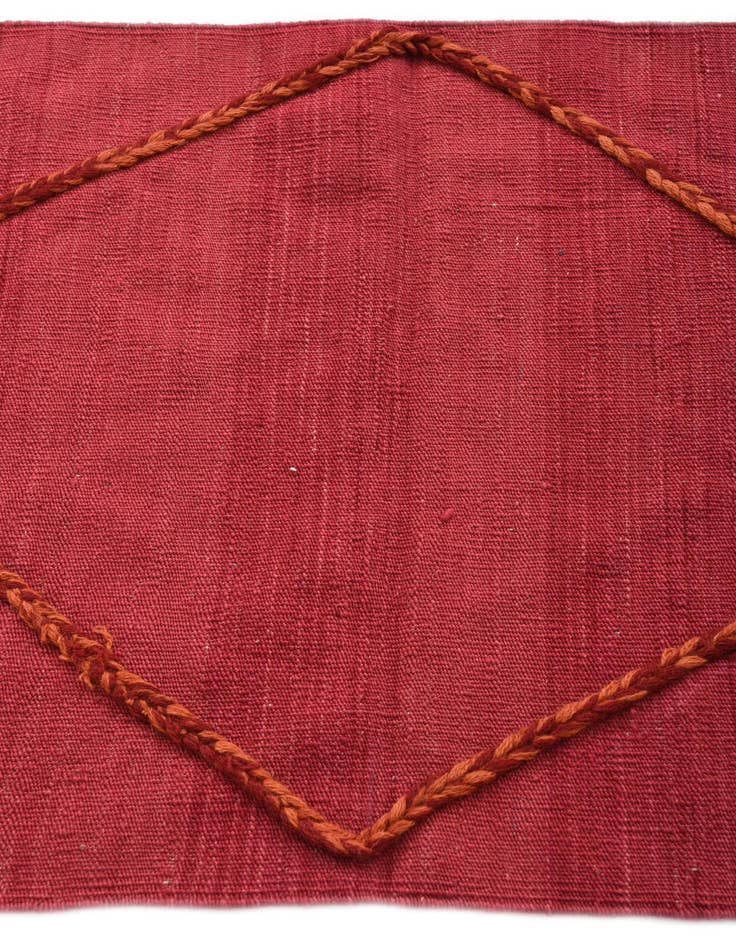 Detail image of 2' 4 x 9' 8  Hand Woven Kilim Modern Wool Runner Rug