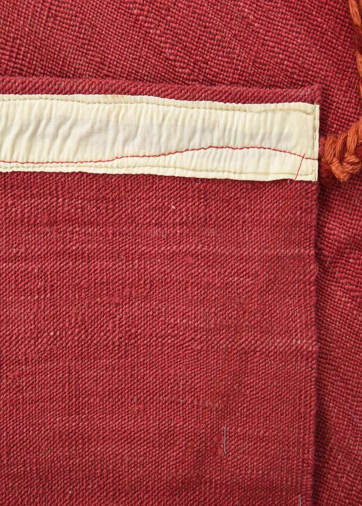 2' 4 x 9' 8 Hand Woven Kilim Modern Wool Runner Rug