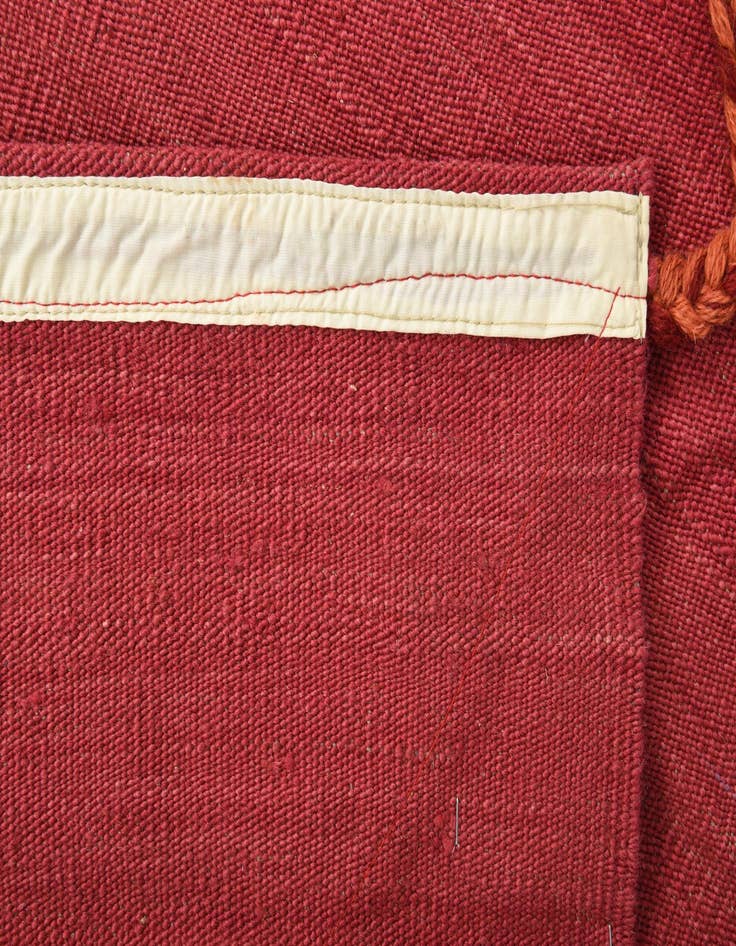 Detail image of 2' 4 x 9' 8  Hand Woven Kilim Modern Wool Runner Rug