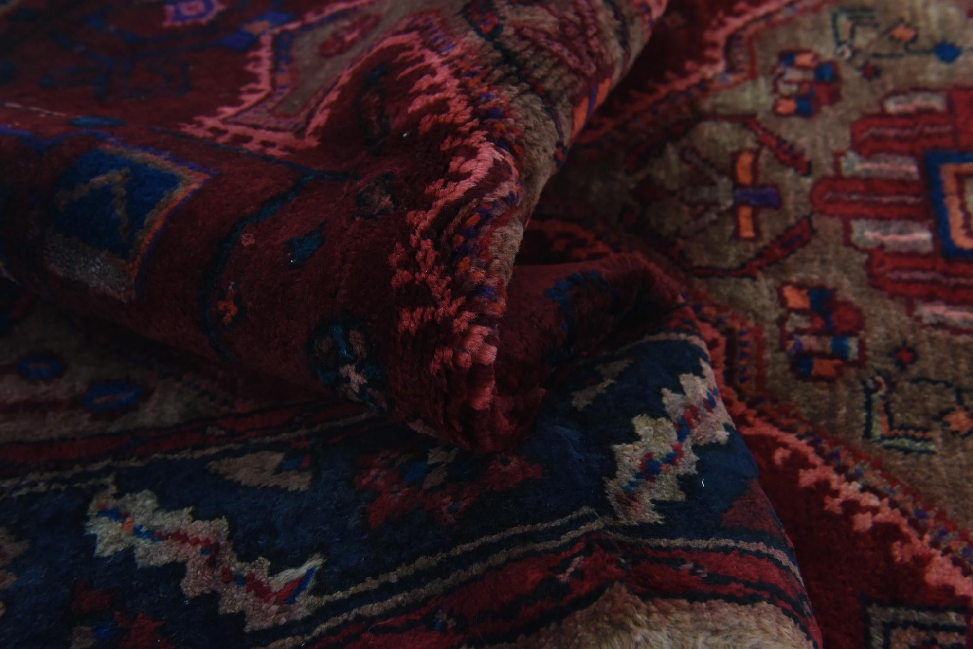 3' 10 x 10' 4 Hand Knotted Koliaei Persian Wool Runner Rug