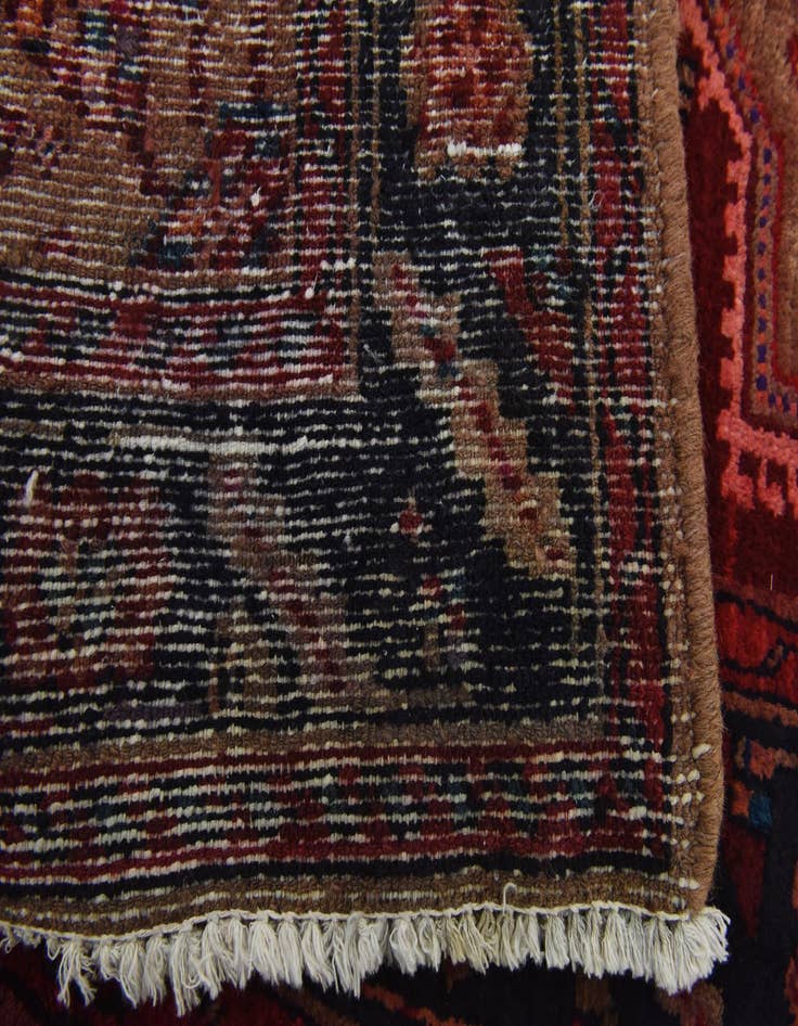 Detail image of 3' 10 x 10' 4  Hand Knotted Koliaei Persian Wool Runner Rug