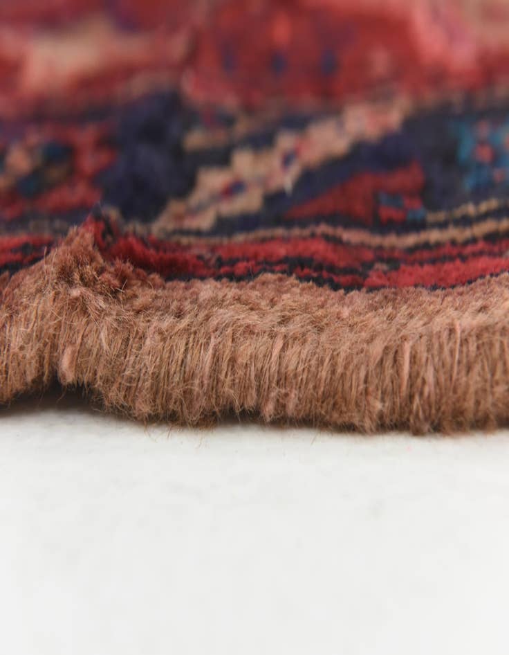 Detail image of 3' 10 x 10' 4  Hand Knotted Koliaei Persian Wool Runner Rug