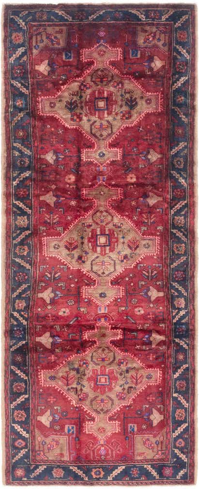 3' 10 x 10' 4 Hand Knotted Koliaei Persian Wool Runner Rug